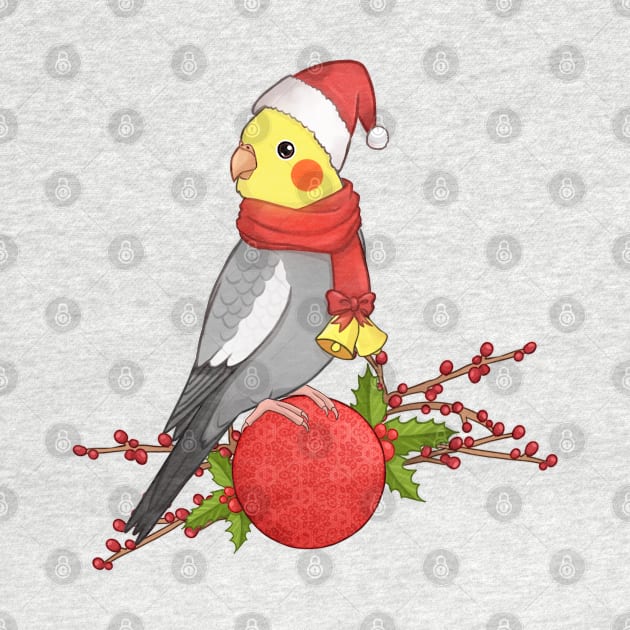 Xmas Cockatiel by merue